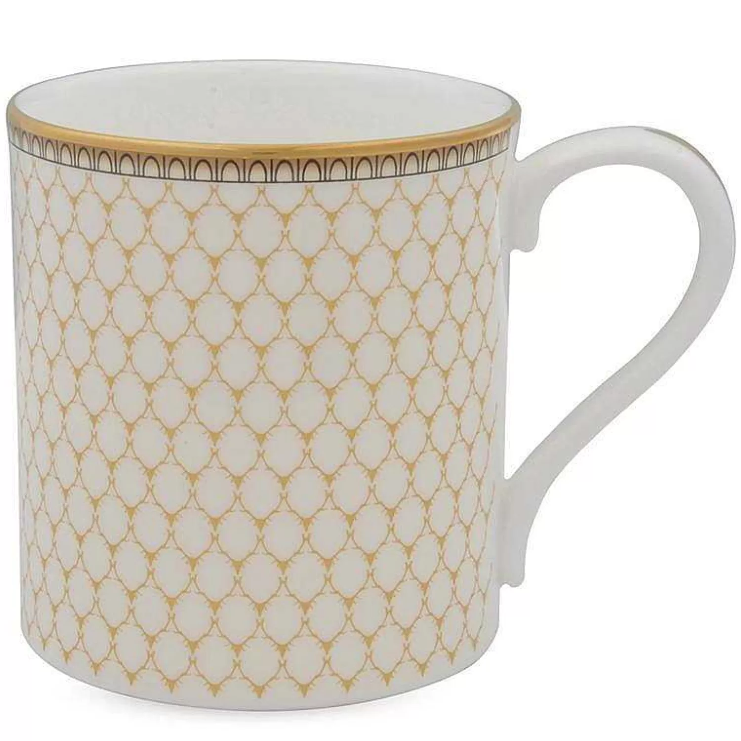 Halcyon Days Antler Trellis Fine Bone China Ivory Mug | Flash Sale