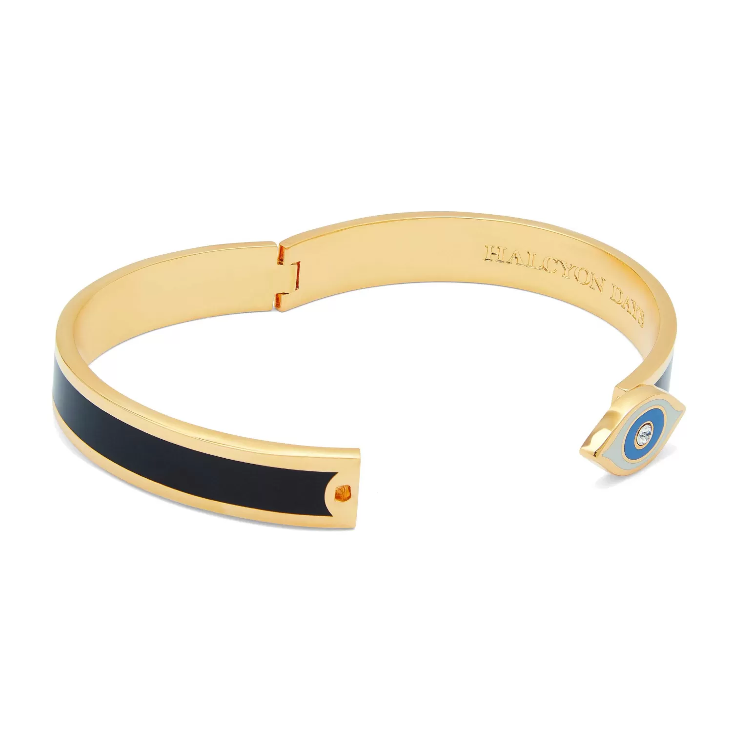 Halcyon Days Evil Eye Midnight Blue & Gold Bangle | Best