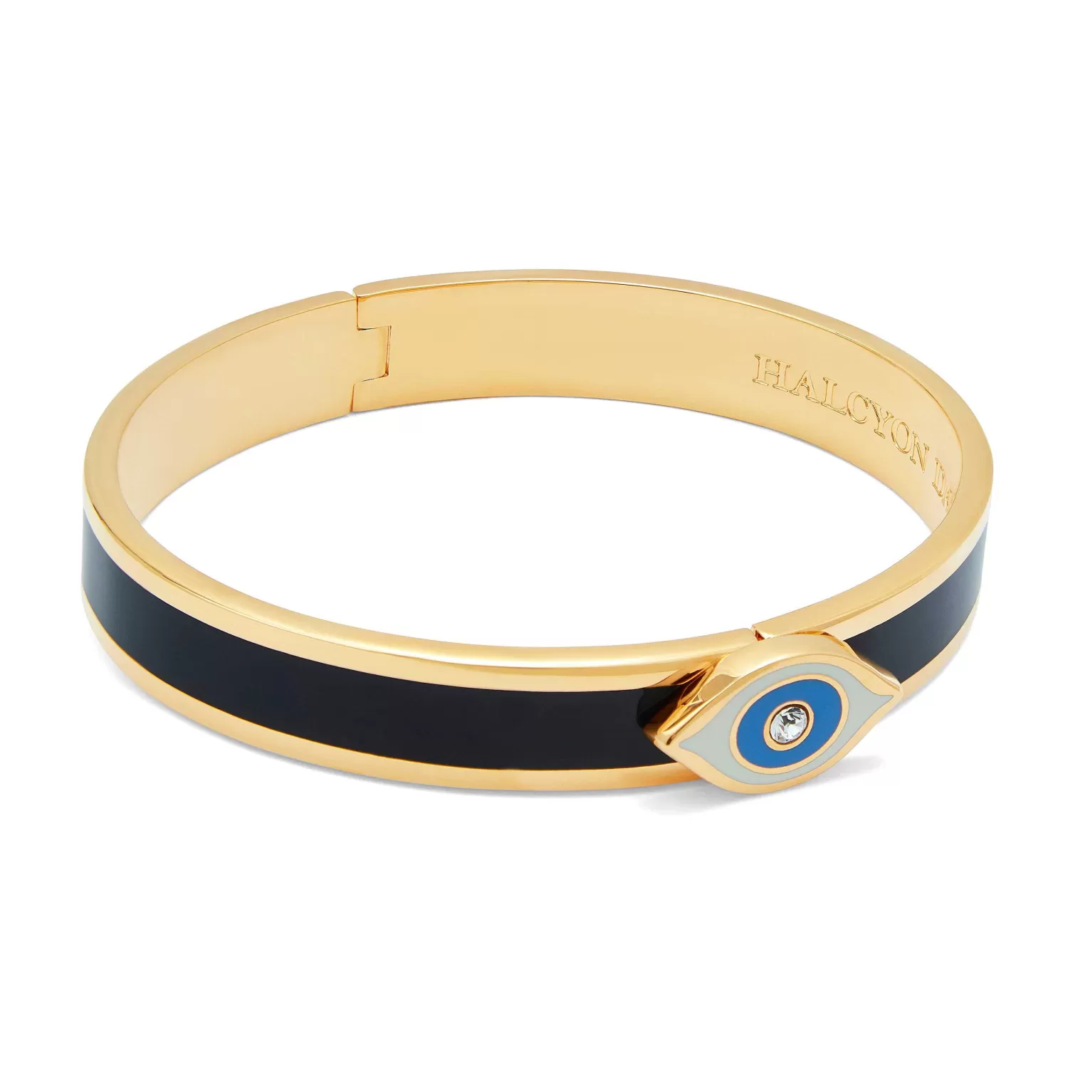 Halcyon Days Evil Eye Midnight Blue & Gold Bangle | Best