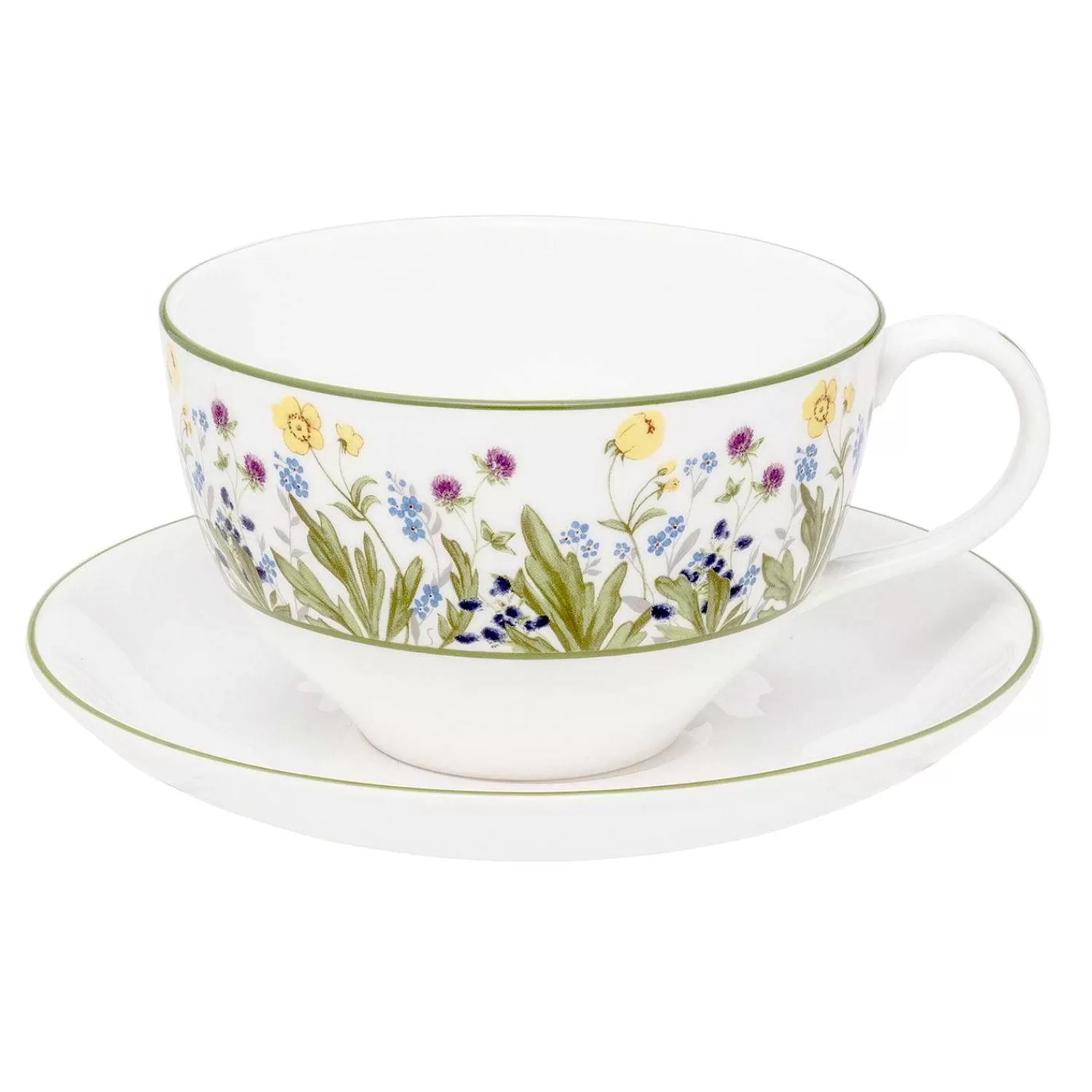 Halcyon Days Highgrove Wildflower Breakfast Cup & Saucer Best Sale
