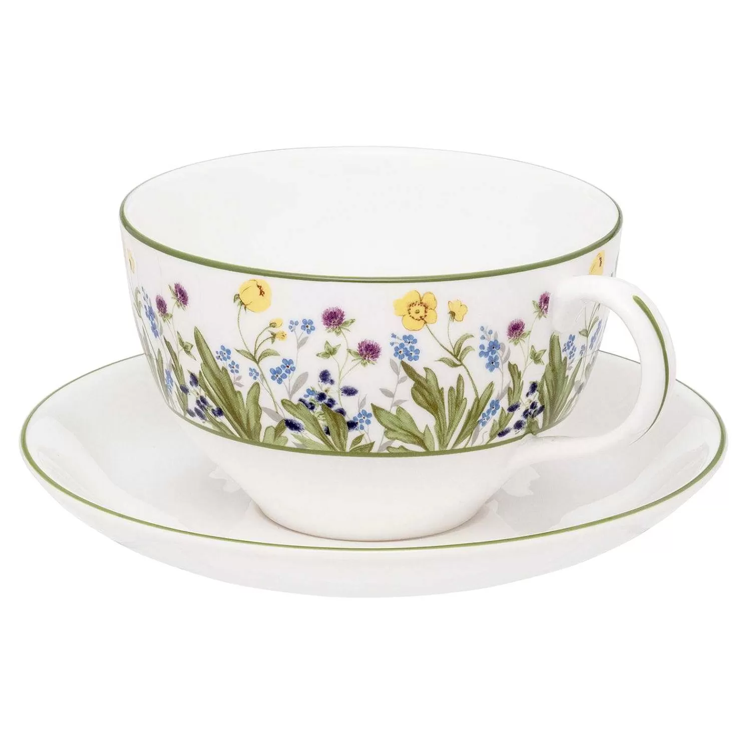 Halcyon Days Highgrove Wildflower Breakfast Cup & Saucer Best Sale