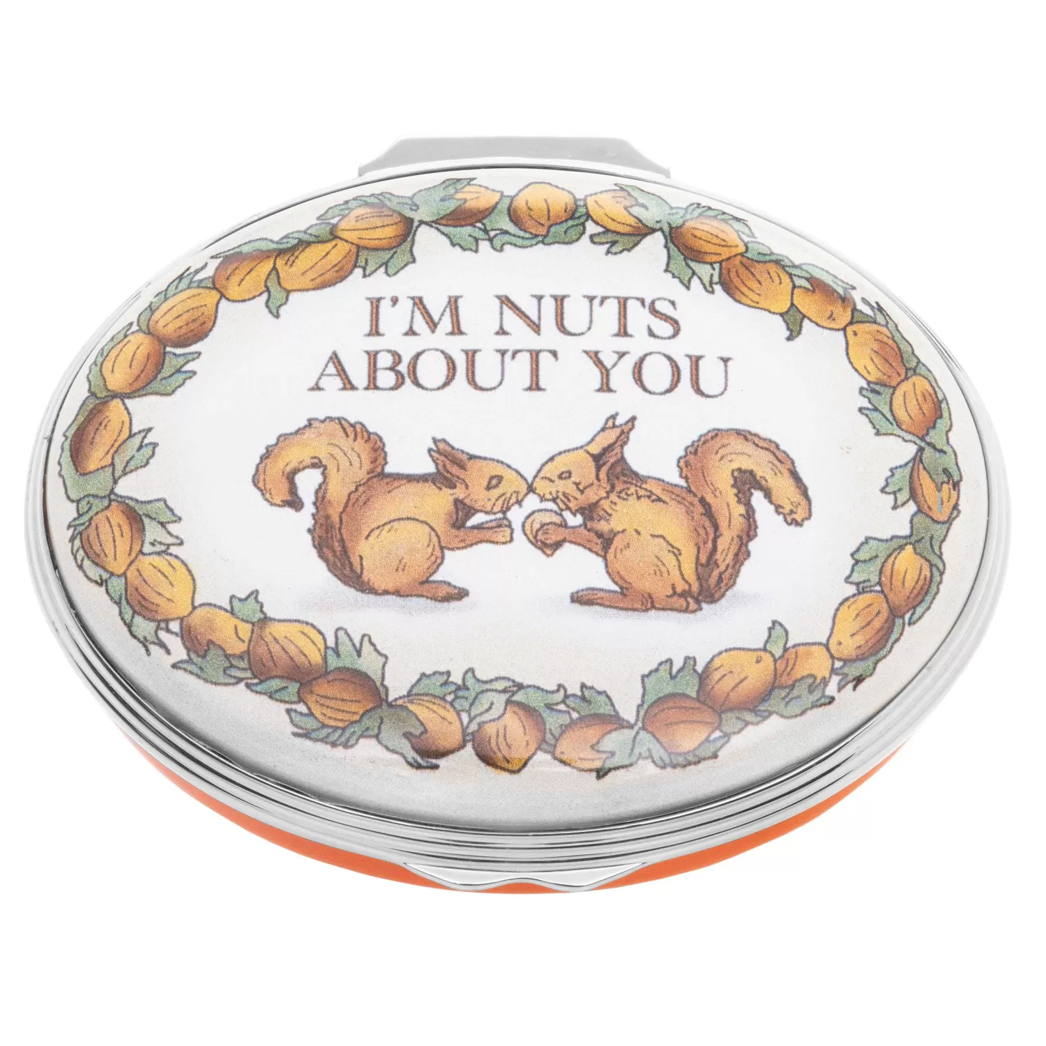 Halcyon Days I'M Nuts About You Enamel Box | Best