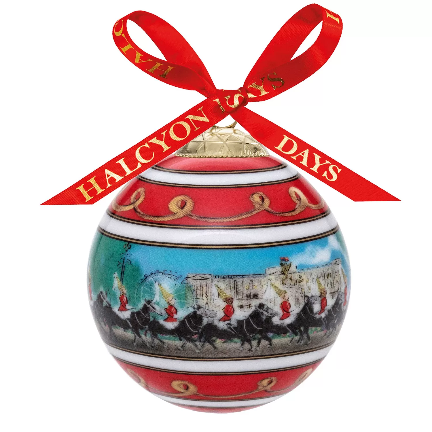 Halcyon Days Life Guards On Parade Bauble New