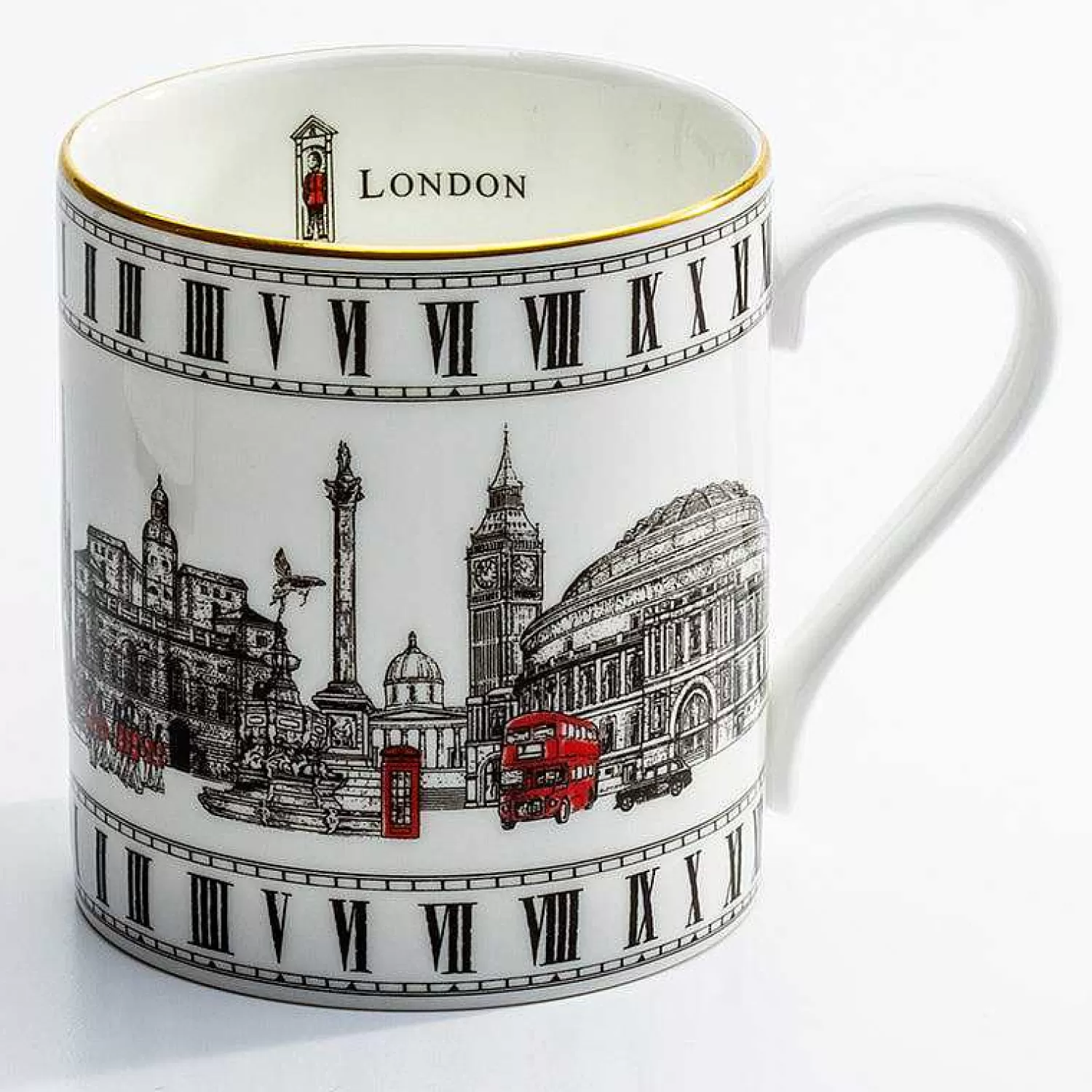 Halcyon Days London Icons Fine Bone China Mug | Clearance