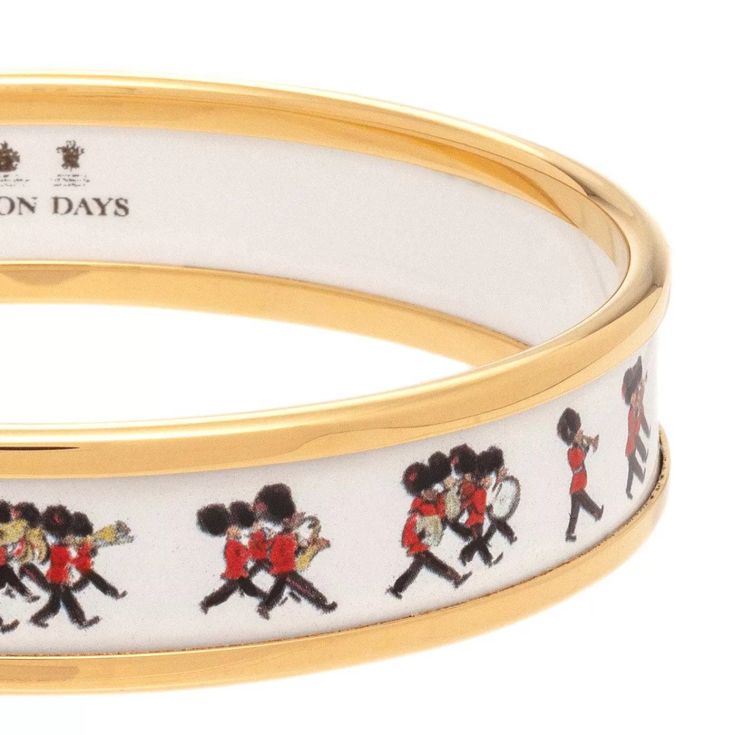 Halcyon Days Marching Down The Mall Enamel Bangle Sale
