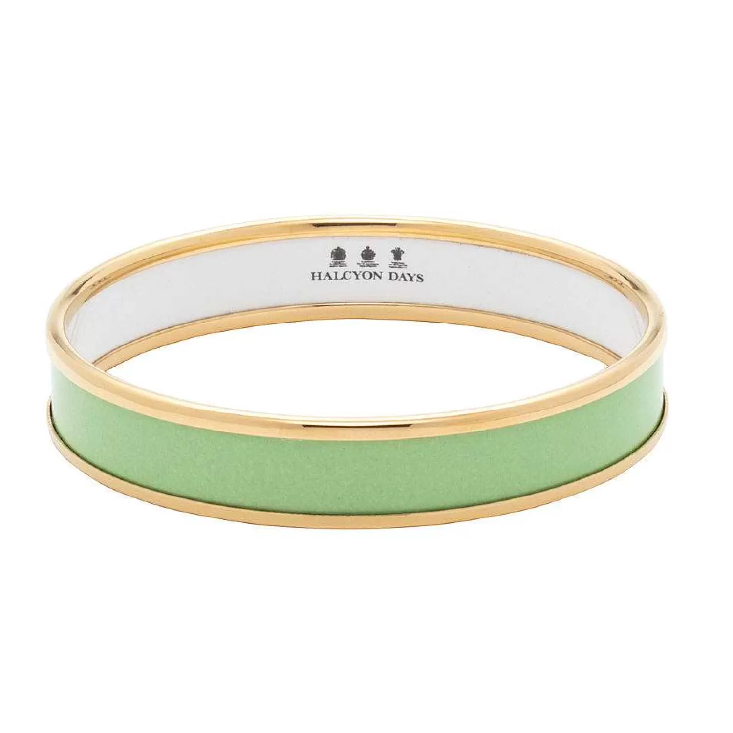 Halcyon Days Meadow & Gold Enamel Bangle | Outlet