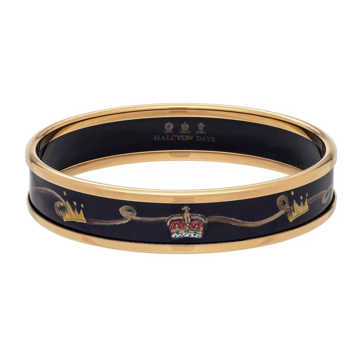 Halcyon Days Pageantry At Westminster Abbey Enamel Bangle | Best Sale