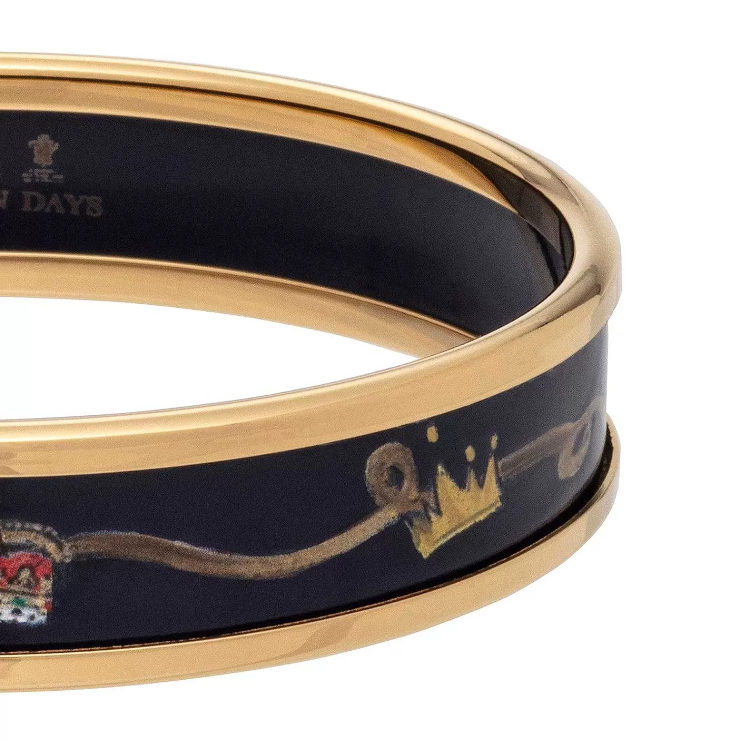 Halcyon Days Pageantry At Westminster Abbey Enamel Bangle | Best Sale