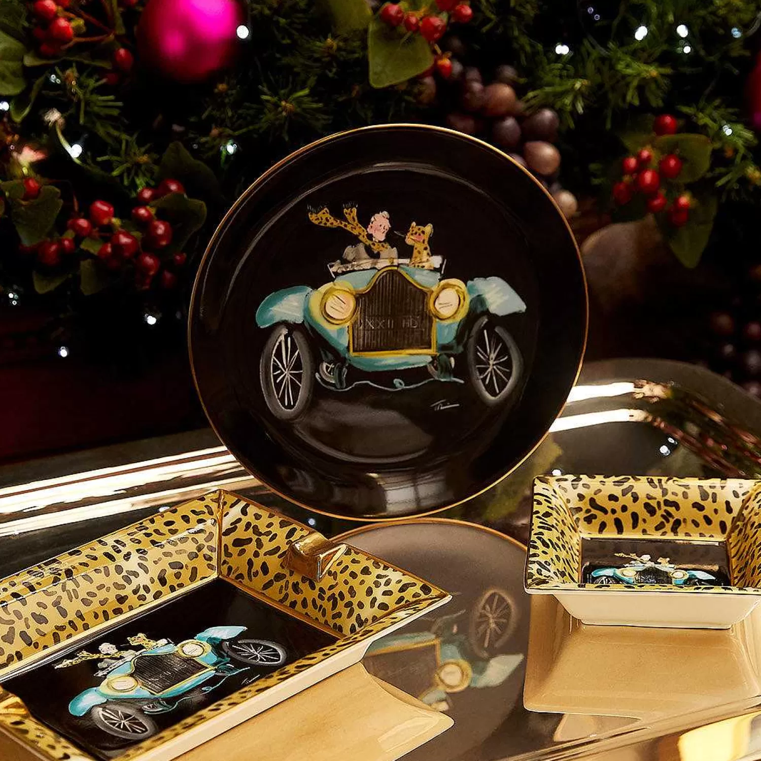 Halcyon Days Roaring & Exploring Square Trinket Tray | Shop
