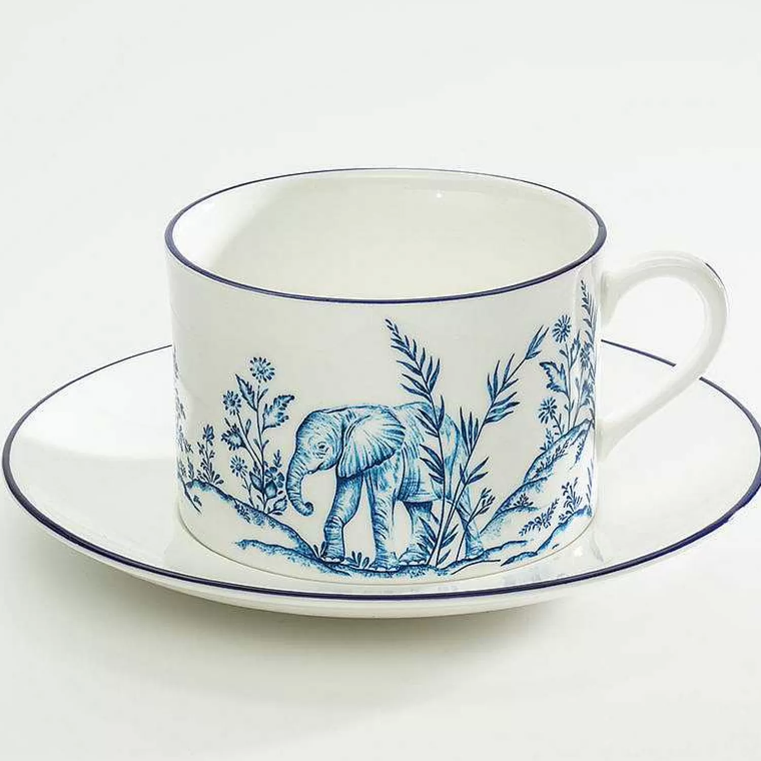 Halcyon Days Serengeti Elephant Teacup & Saucer Fashion