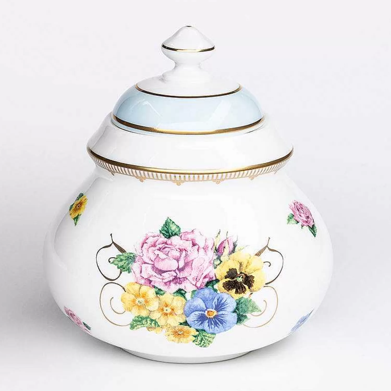 Halcyon Days Shell Garden Covered Sugar Pot | Cheap
