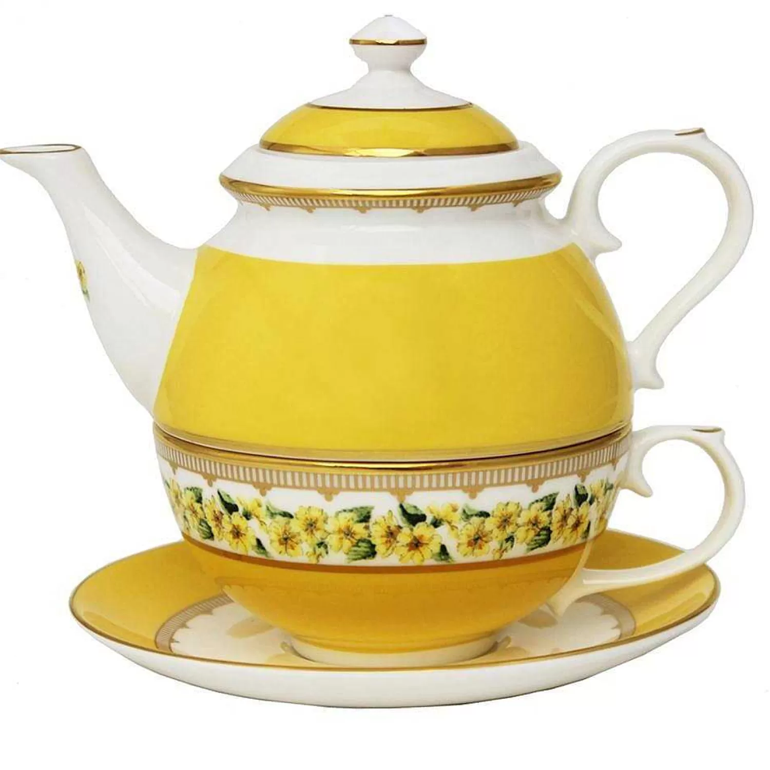 Halcyon Days Shell Garden Floral Primula Tea For One Cheap