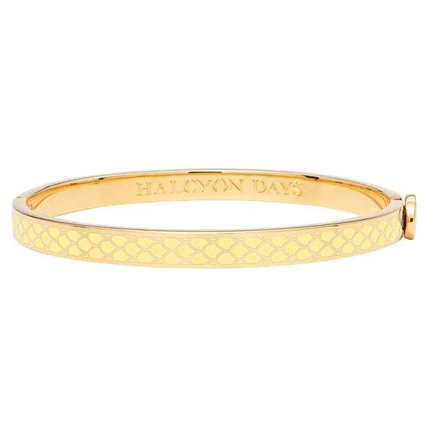 Halcyon Days Skinny Salamander Buttercup & Gold Bangle | Cheap