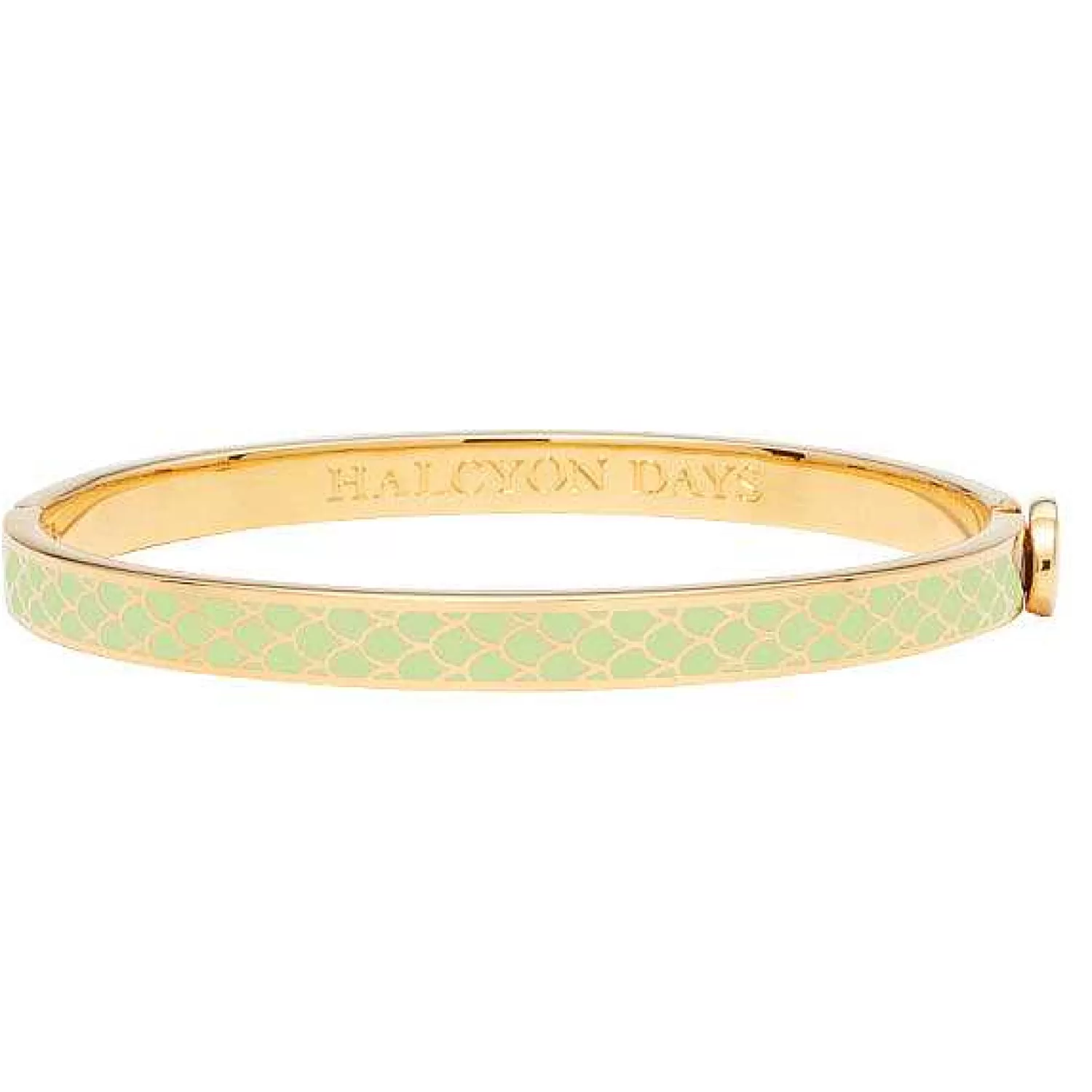 Halcyon Days Skinny Salamander Meadow & Gold Bangle | Cheap