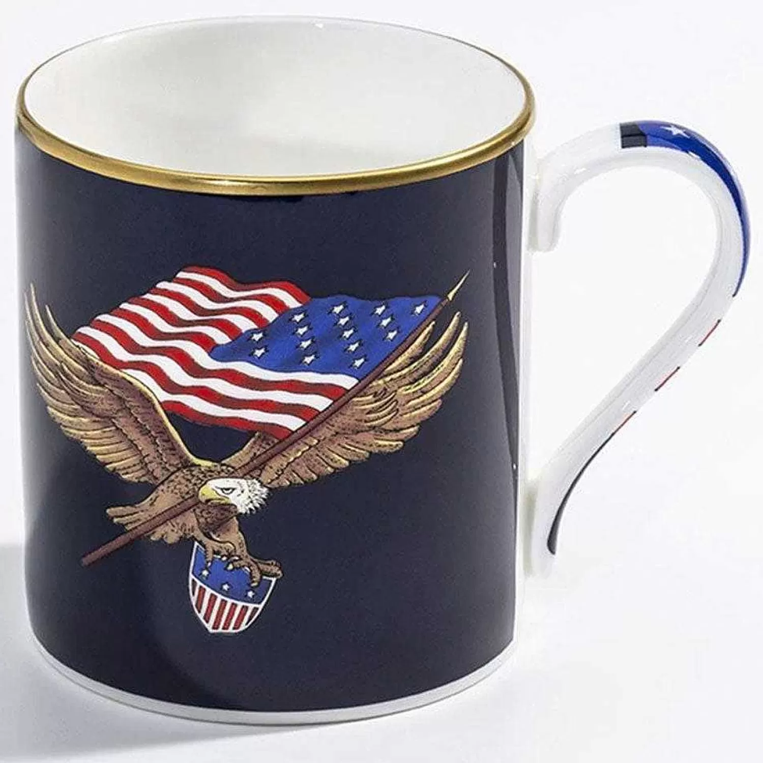 Halcyon Days Star Spangled Banner Fine Bone China Mug | Outlet