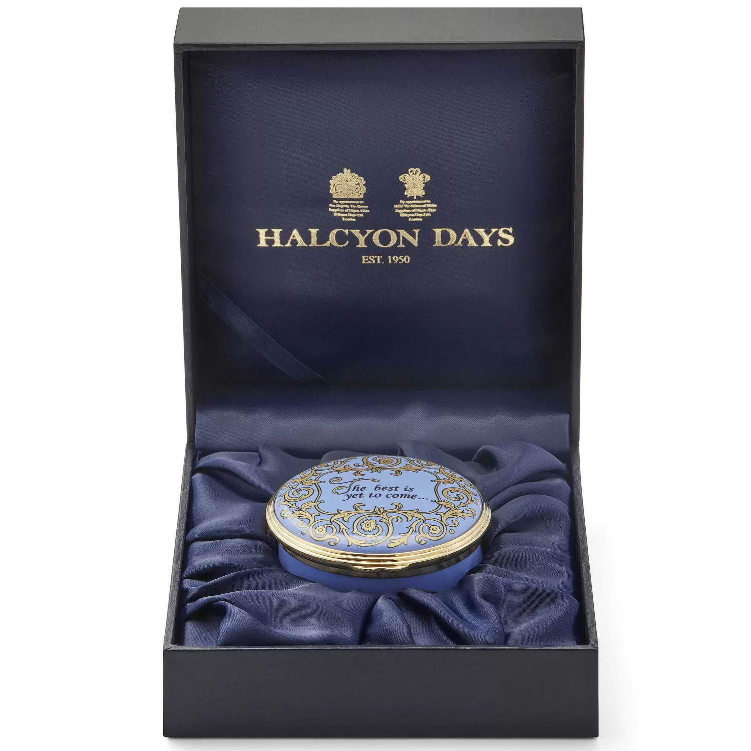 Halcyon Days The Best Is Yet To Come Enamel Box | Online