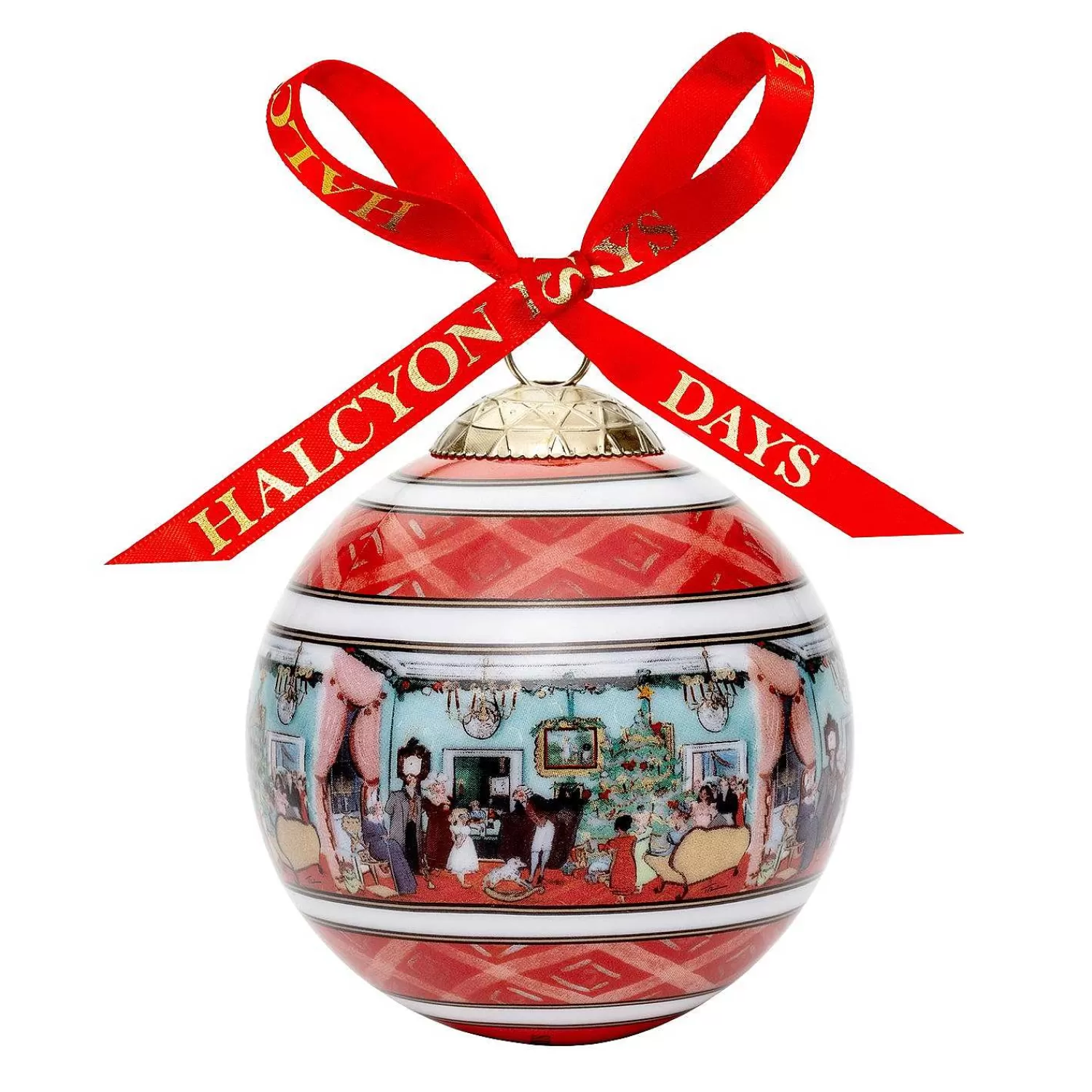 Halcyon Days The Nutcracker Party Scene Bauble | Flash Sale