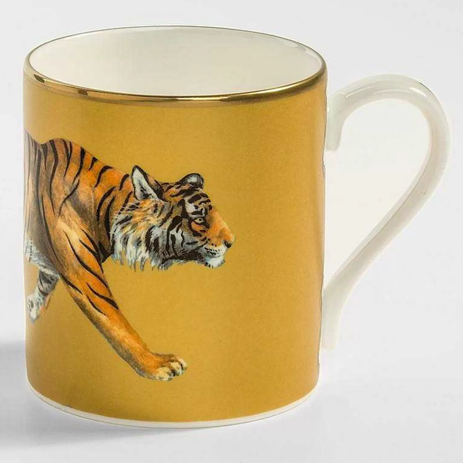 Halcyon Days Tiger Fine Bone China Mug Fashion