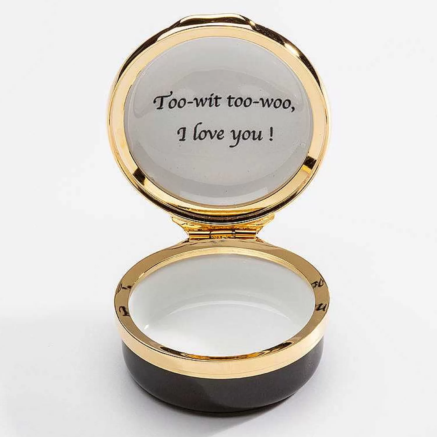 Halcyon Days Too-Wit Too-Woo, I Love You Enamel Box | Best