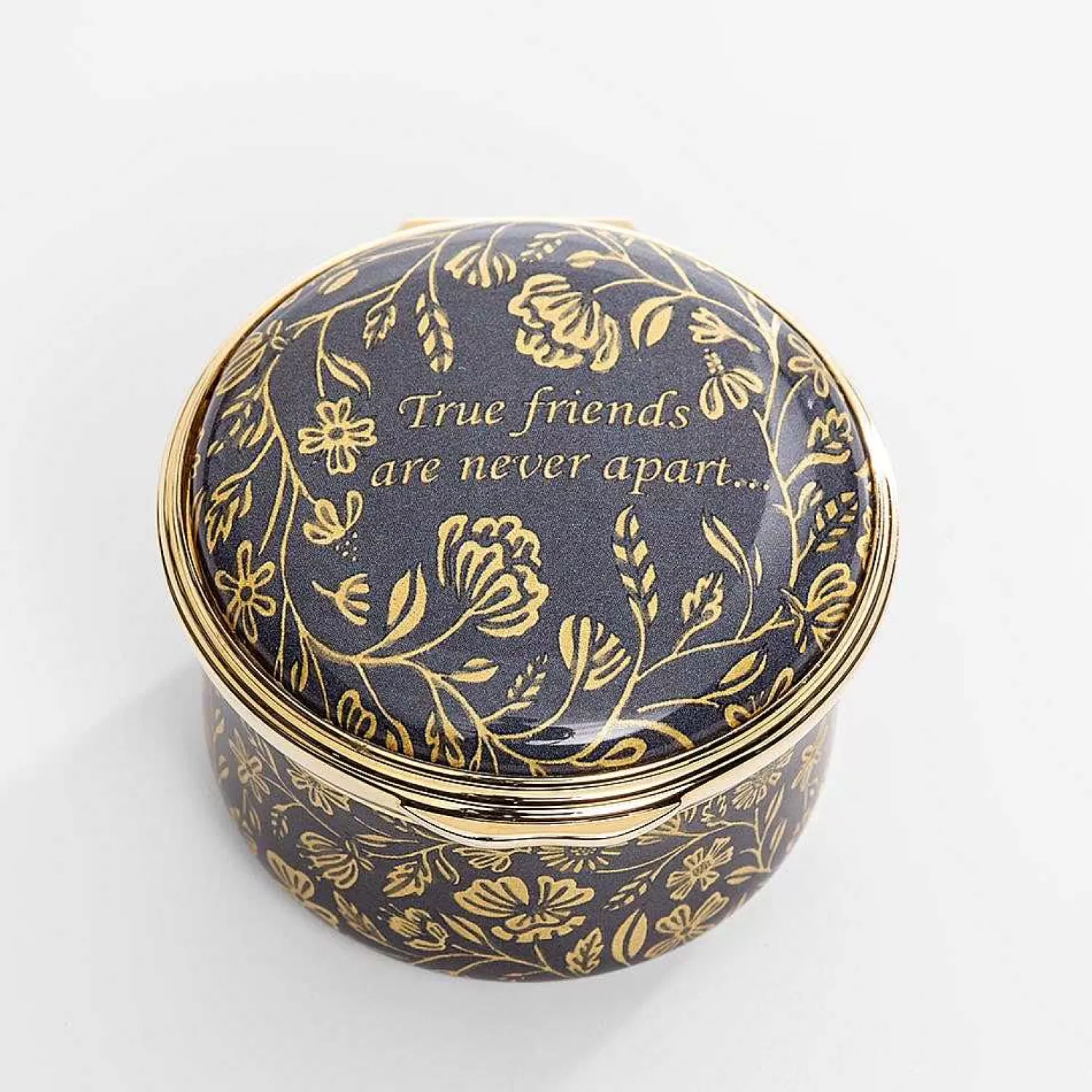 Halcyon Days True Friends Enamel Message Box Sale