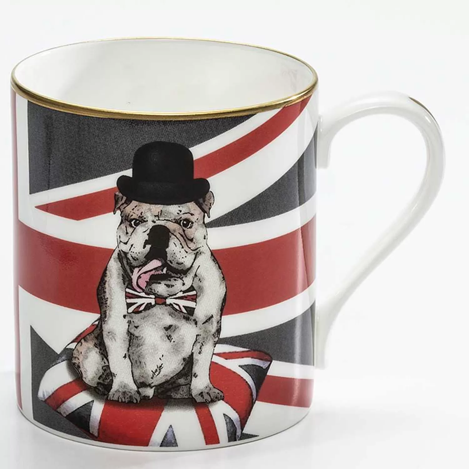 Halcyon Days Union Flag Fine Bone China Mug | Best Sale