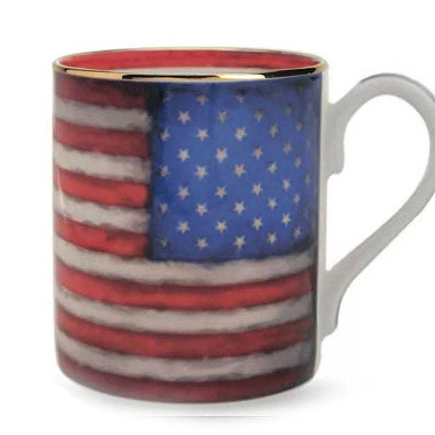 Halcyon Days Usa Flag Fine Bone China Mug | Clearance
