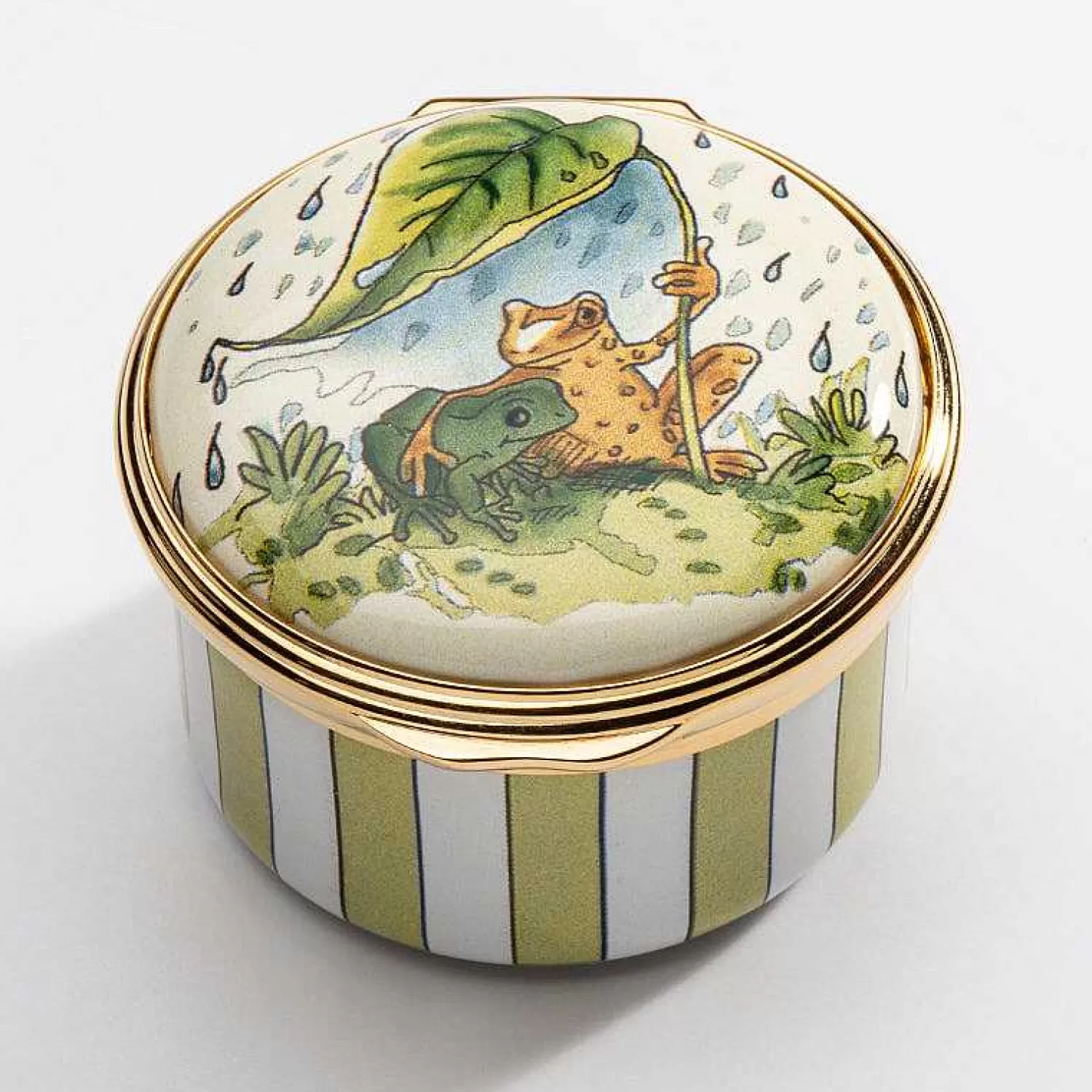 Halcyon Days We All Need Someone Green Enamel Box | Best