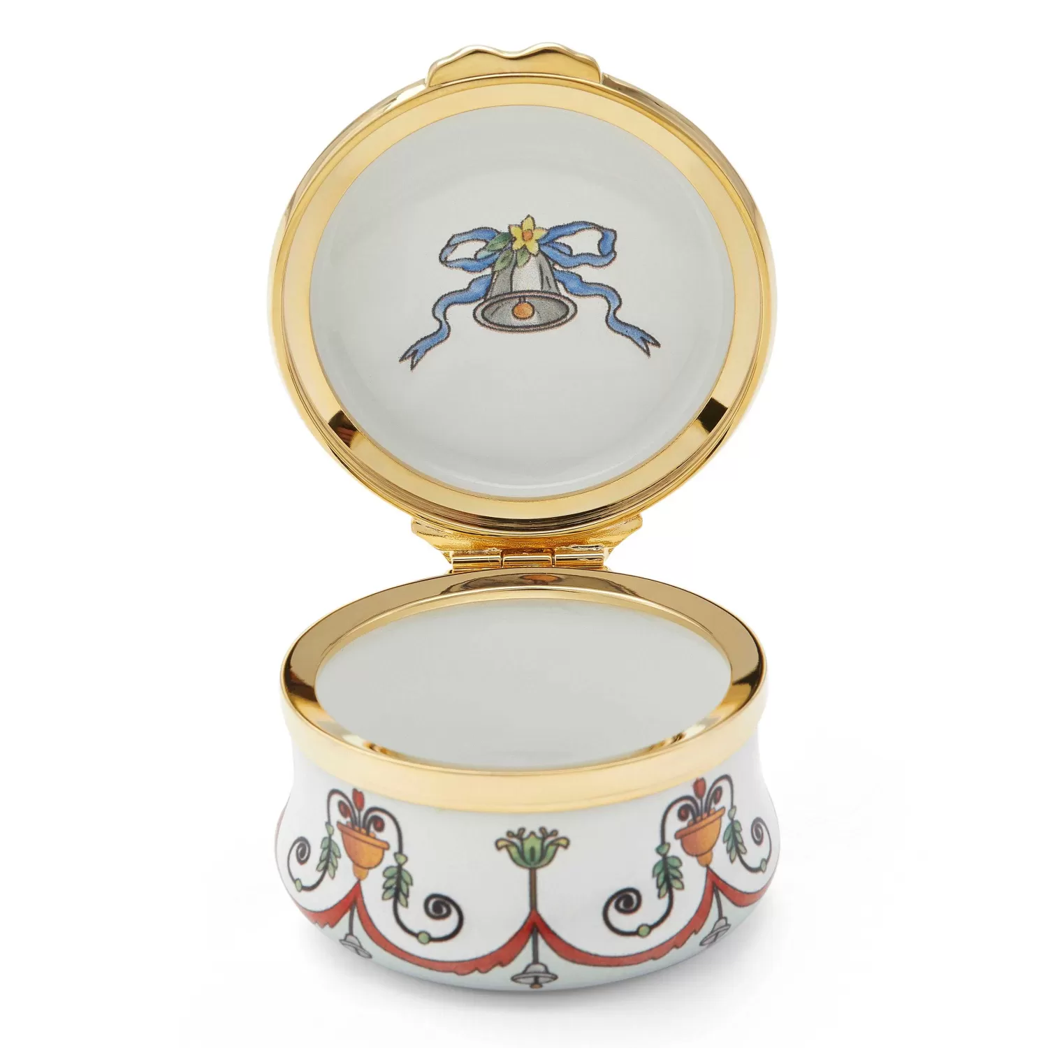 Halcyon Days Wedding Bells Enamel Box - Personalised Discount