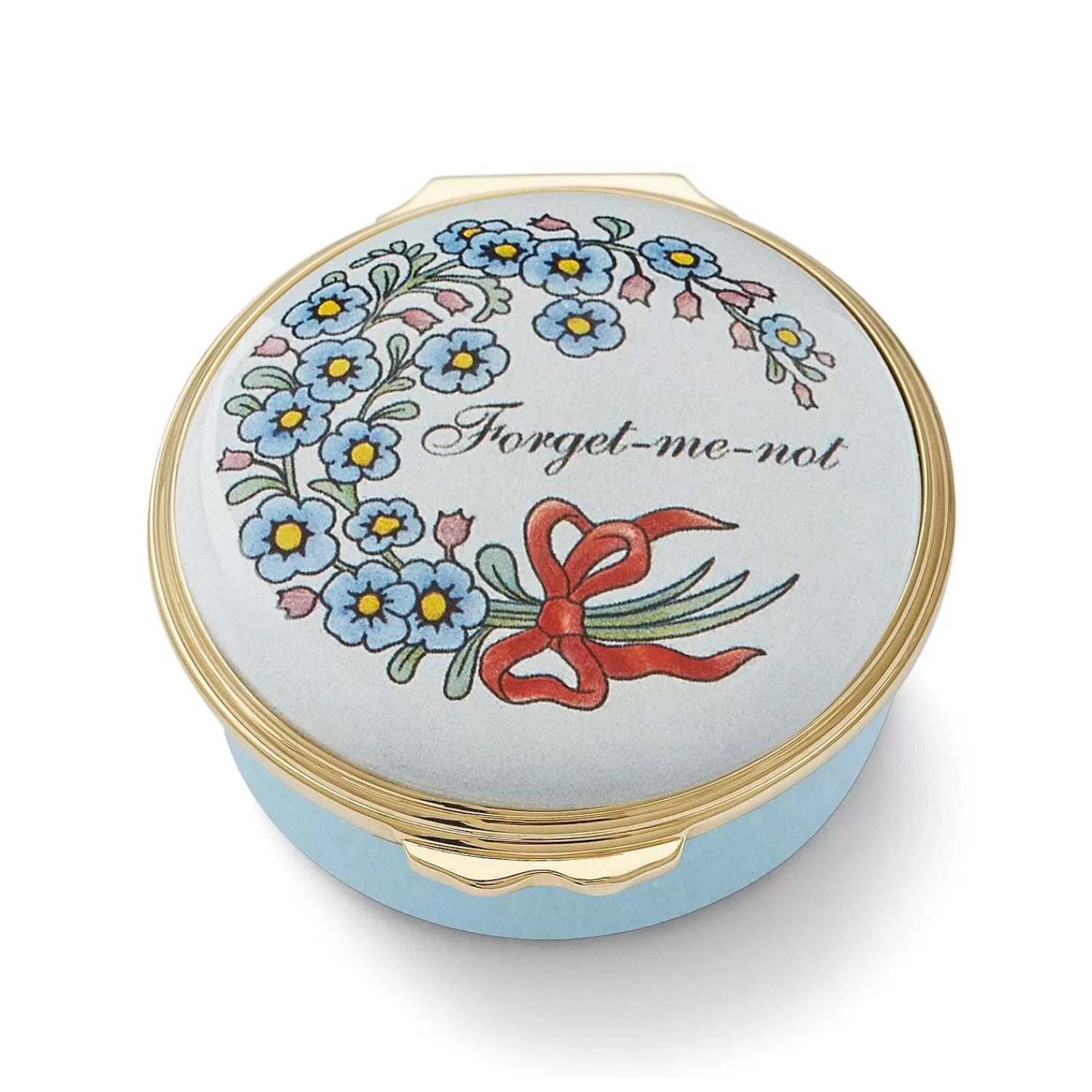 Halcyon Days Welcome To The Family Enamel Box Flash Sale