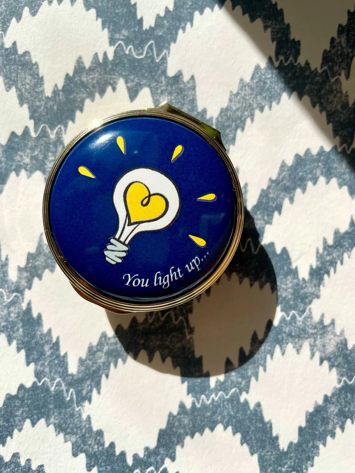 Halcyon Days You Light Up My Life Enamel Box | Best Sale